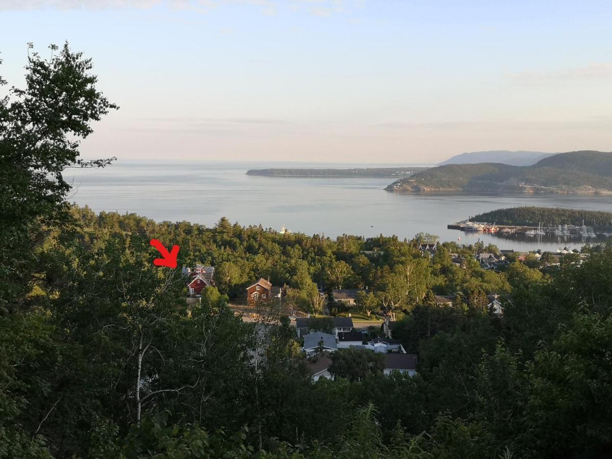 Au Cachalot Cache Le Gite Hotel Tadoussac Exterior foto
